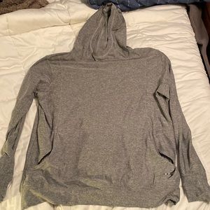 XL grey athletic hoodie